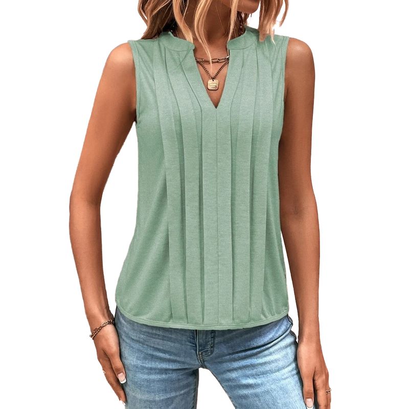 BLWOENS - Polera manga corta para mujeres - Verde