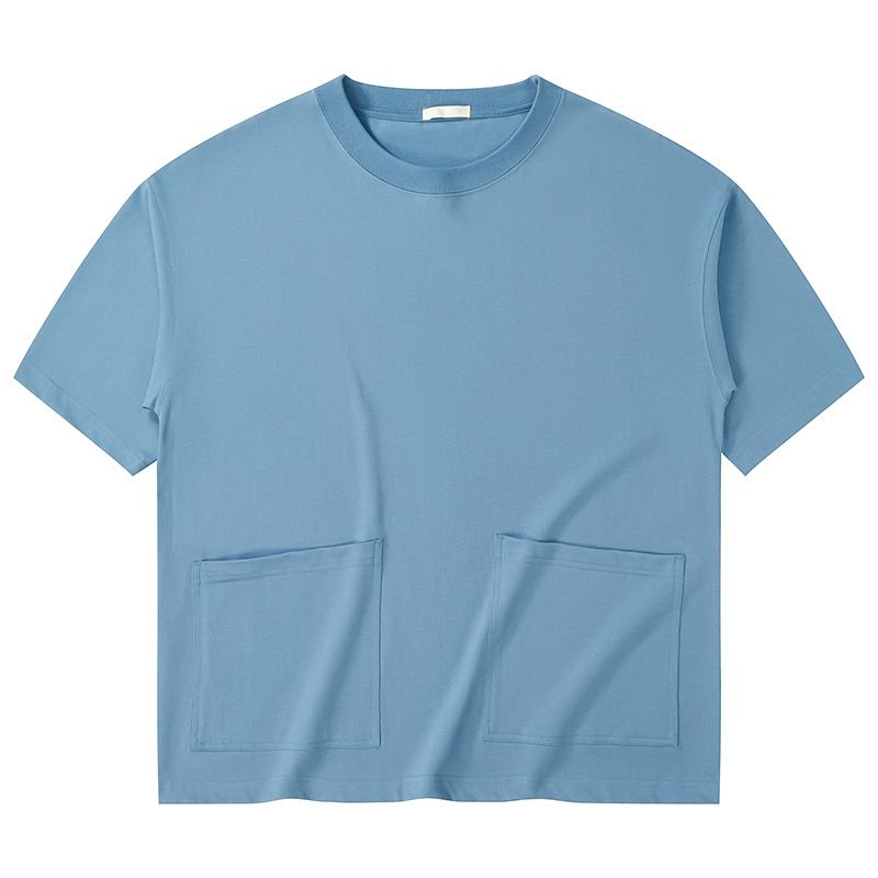 BLWOENS - Polera Manga Corta Hombre - Azul