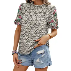 BLWOENS - Polera manga corta Mujer - Negro_.