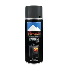 AMESTI - PINTURA ALTA TEMPERATURA 400ML GRIS CHARCOAL AMESTI/MIMBRAL