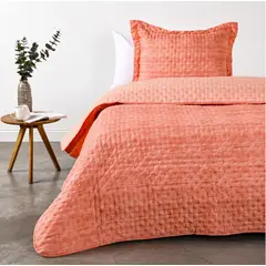CANNON - Quilt Cubrecamas 2 Plazas Temporada Primavera Af - Coral.