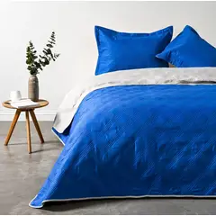 CANNON - Quilt Cubrecamas 2 Plazas Primavera Af - Cobalto Arena