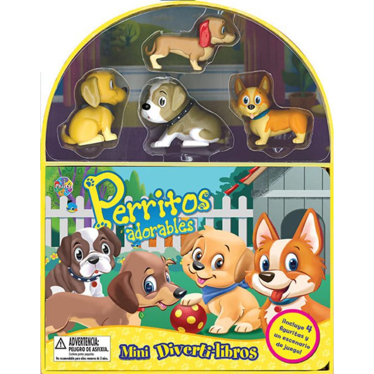RETAILEXPRESS - Perritos Adorables Mini Diverti - Libros