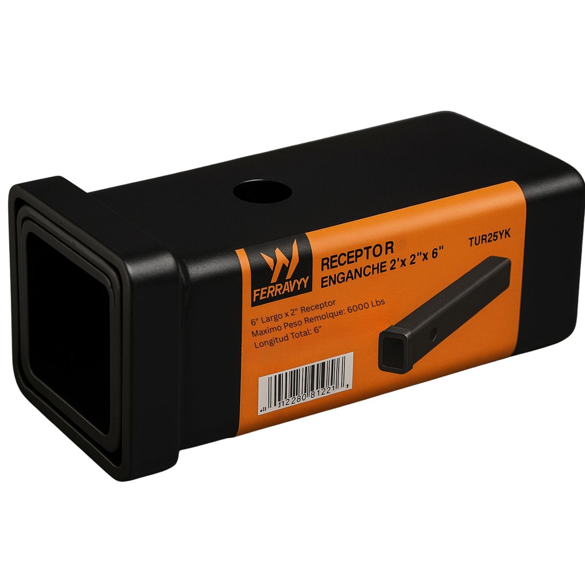 GRUPO UYUSA UYUSTOOLS - Receptor De Enganche De Remolque 2 Pulgadas Ferrawyy