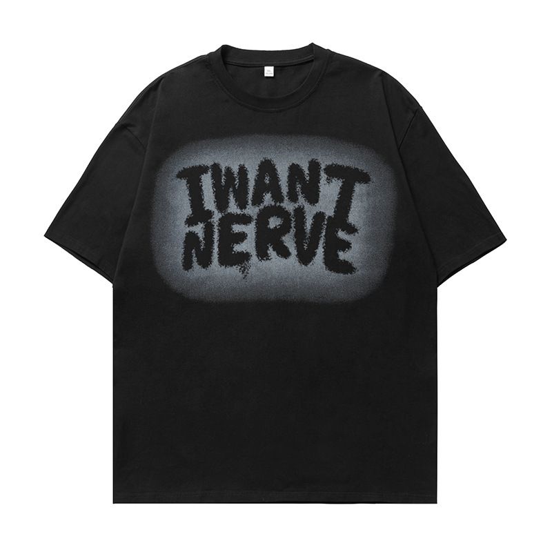 BLWOENS - polera de manga corta de verano para hombres y mujeres - Negro