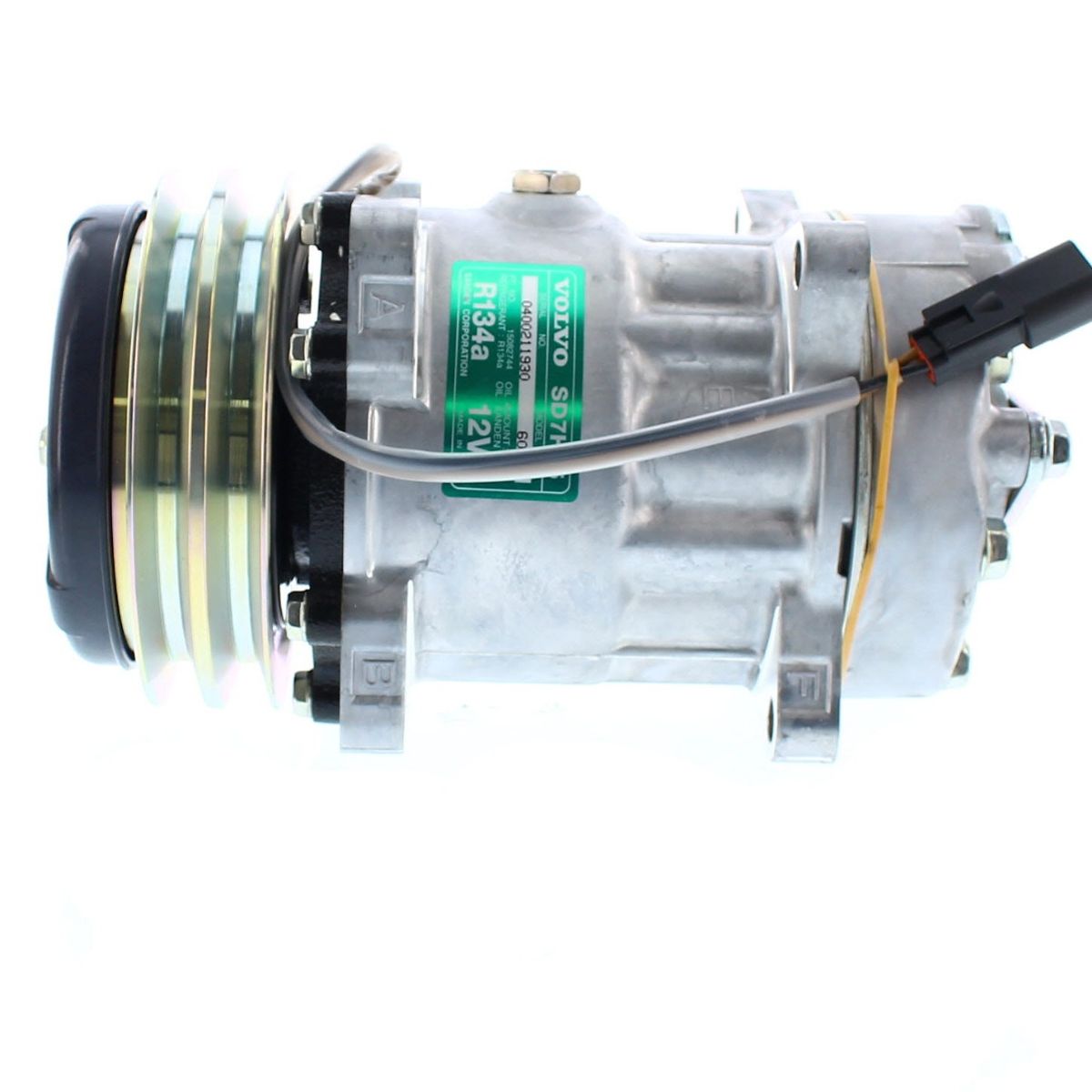 SANDEN - Compresor de Ac SD7H15 2A 12V 135MM Tapa WV 6036 SANDEN