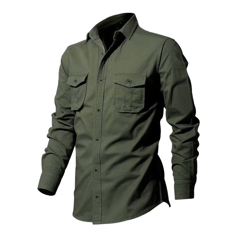 BLWOENS - Camisa Hombre - Verde