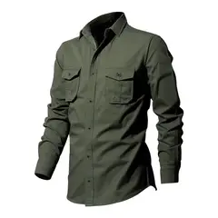 BLWOENS - Camisa Hombre - Verde