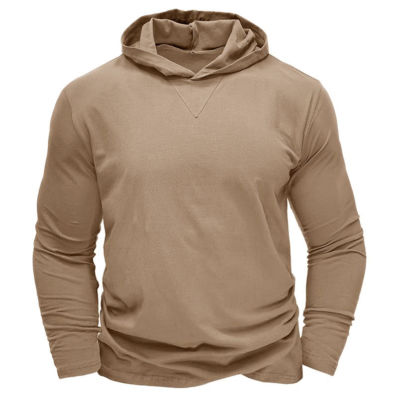 BLWOENS - Polera de manga larga para hombres en primavera y otoño - Beige