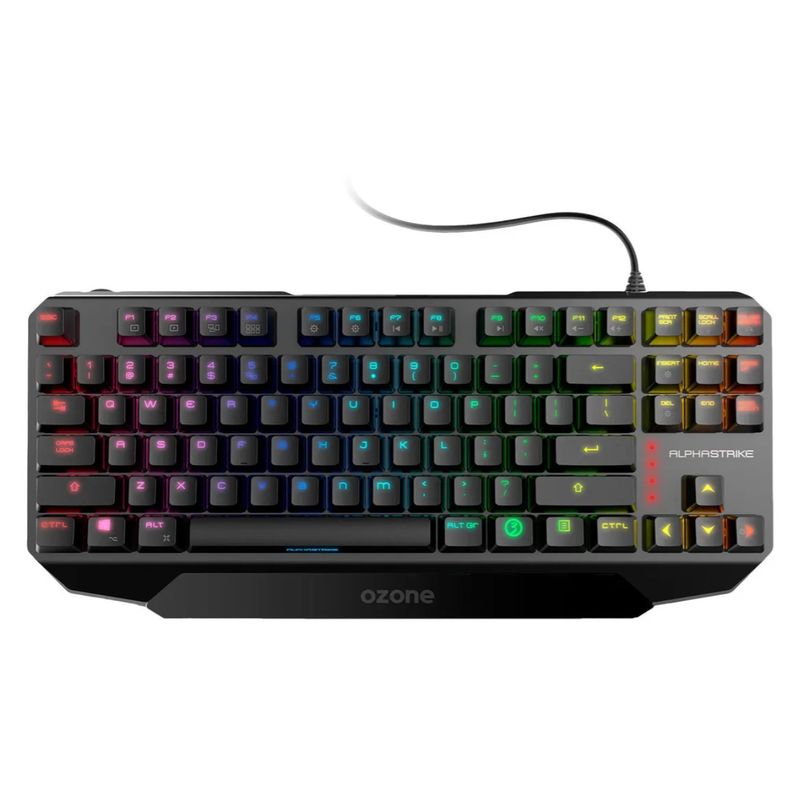 OZONE - Teclado Gamer - Ozone Alpha Strike - Mecanico - Switch Red - Español.