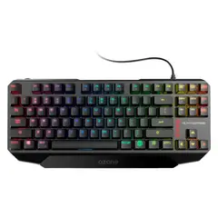 OZONE - Teclado Gamer - Alpha Strike - Mecanico - Switch Red - Español.