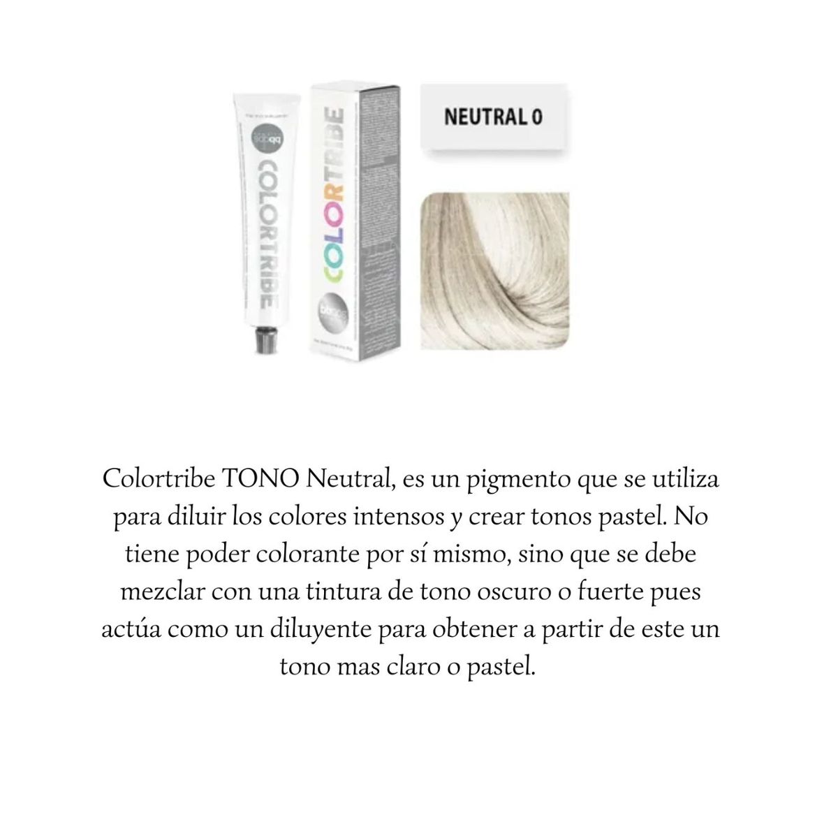 BBCOS - Tintura profesional semipermanente COLORTRIBE BBCOS 100ML