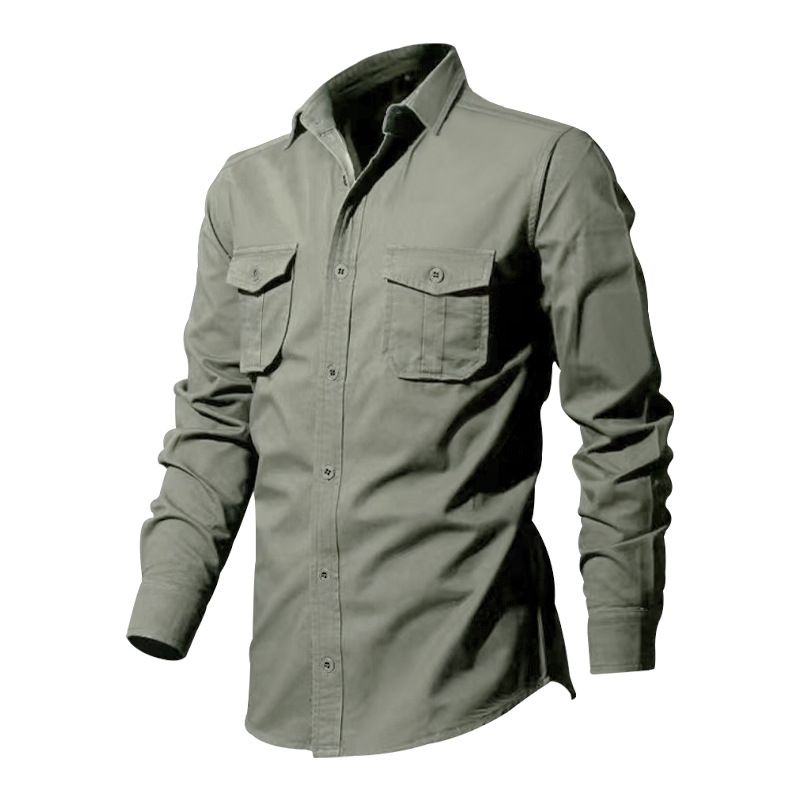 BLWOENS - Camisa Hombre - Verde