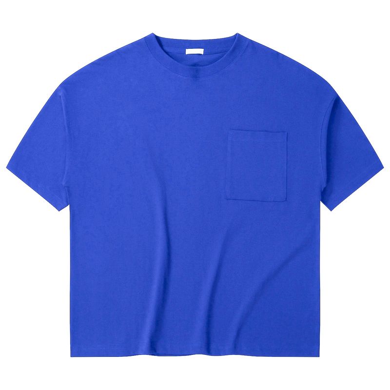 BLWOENS - Polera Manga Corta Hombre - Azul