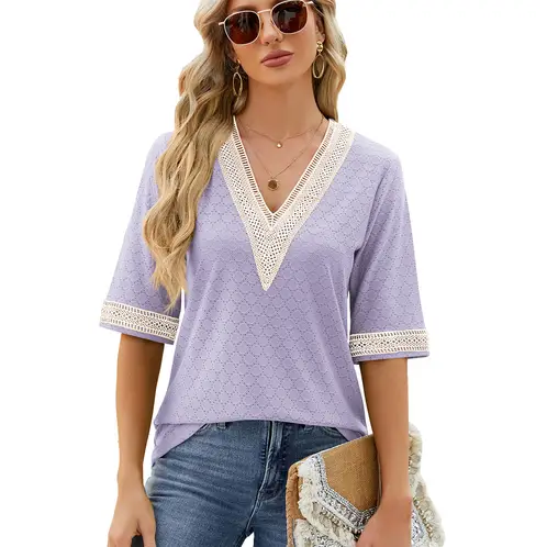 BLWOENS - Polera Mujer - Morado