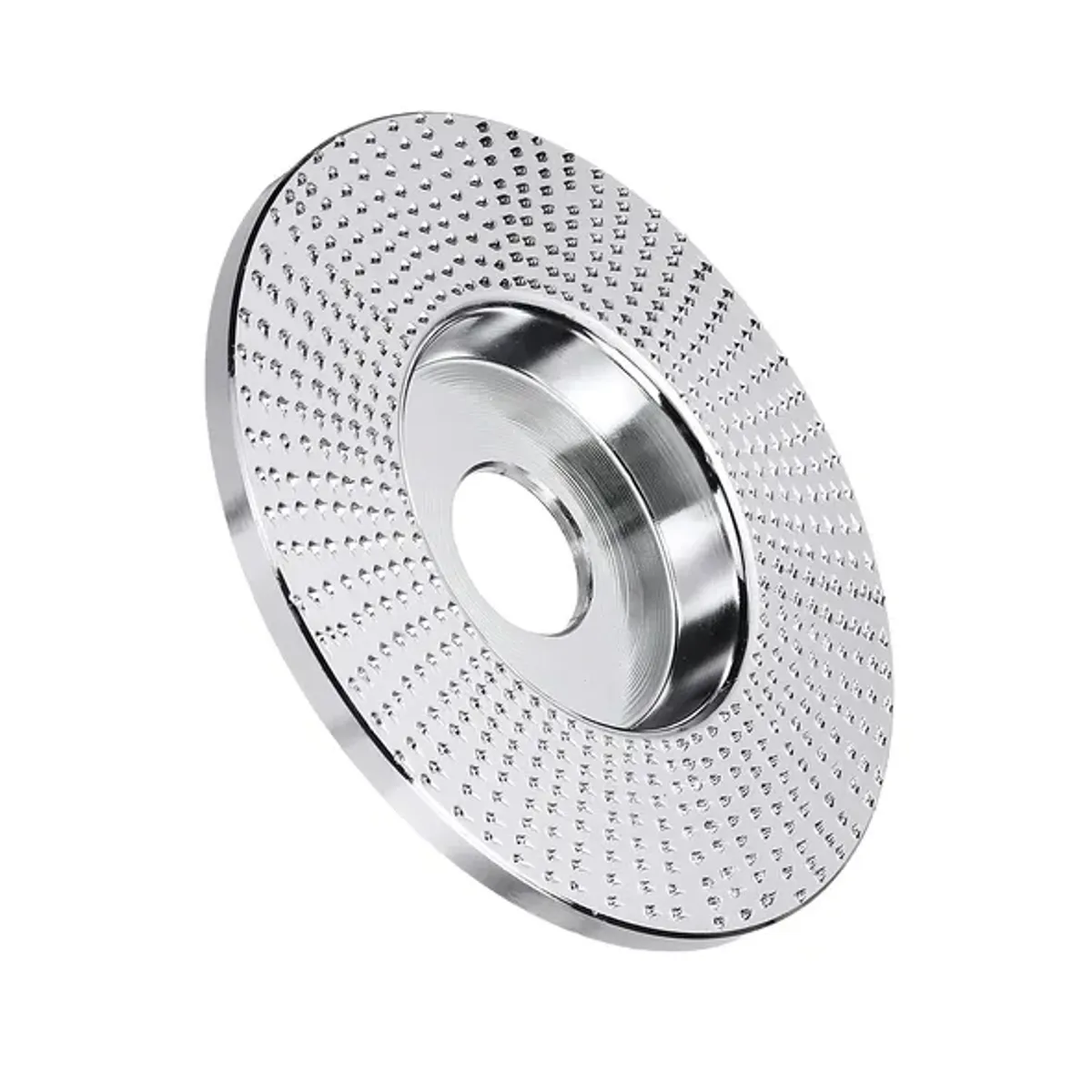 Disco Desgaste Plano Amoladora Lijado Para Madera 125mm Color Plateado, marca GENERICO - Foto Principal