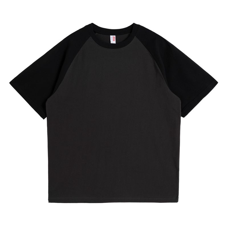 BLWOENS - polera de manga corta de verano para hombres y mujeres - Negro_.