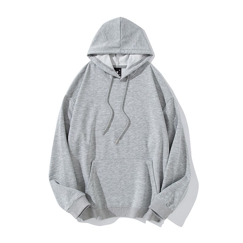 BLWOENS - polera de manga larga para hombres y mujeres en primavera y otoño - Gris