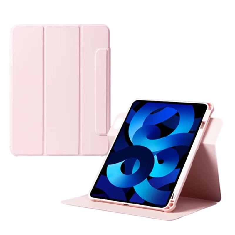 GENERICO - Carcasa Funda Giratoria 360° Para iPad Pro 11" 2024 Rosado