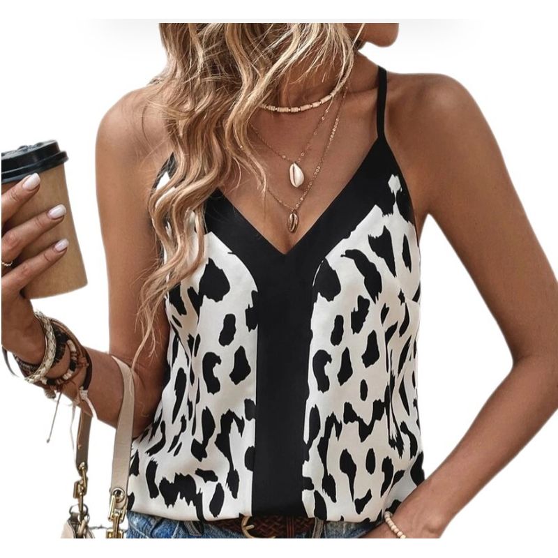 BLWOENS - Blusa sin mangas para mujeres