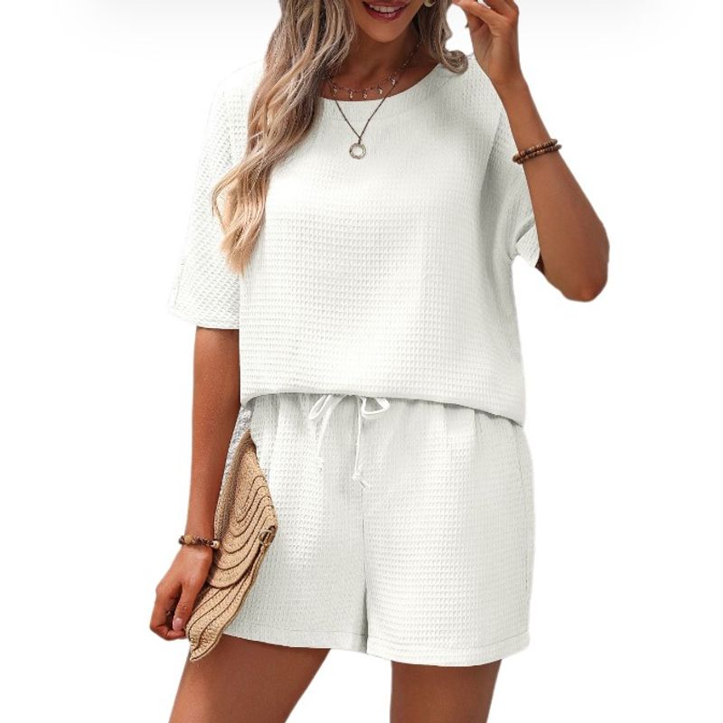 BLWOENS - Blusas y pantalones casuales para mujeres Traje-2 piezas