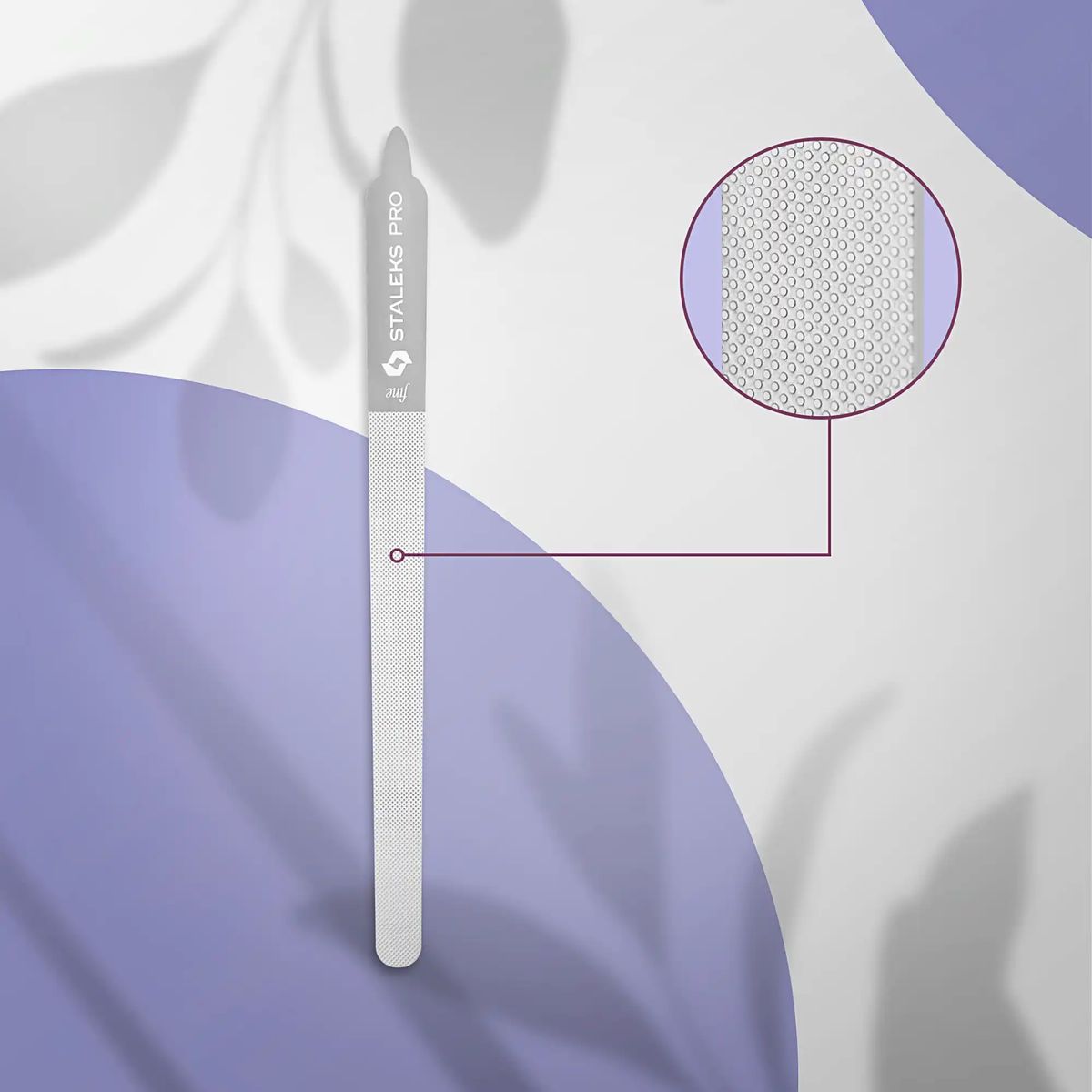 STALEKS - Lima Láser Recta para Uñas 155mm STALEKS PRO EXPERT 11.-