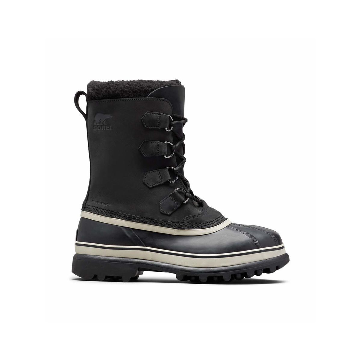 SOREL - Bototo Cuero Caribou Negro Hombre SOREL