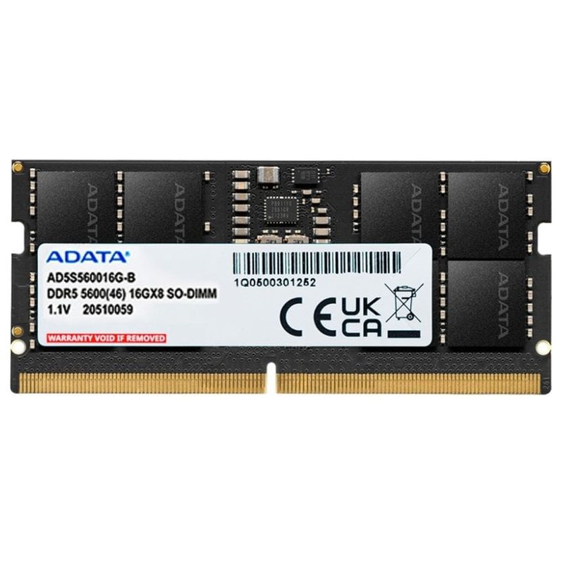 ADATA - SODIMM 16GB - DDR5 5600 MHZ - Adata (AD5S560016G-S)