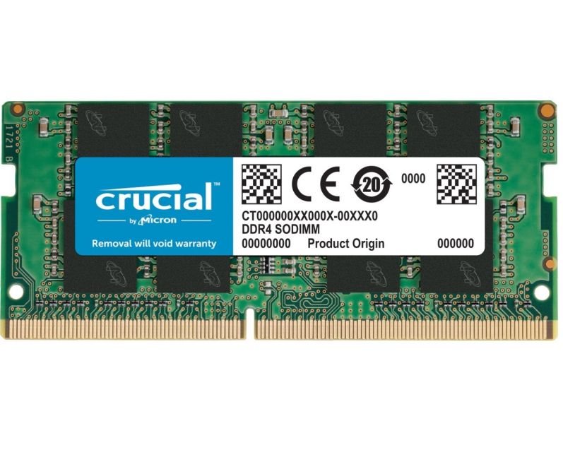 CRUCIAL SODIMM 8 GB - DDR4 3200 MHZ - Crucial (CT8G4SFRA32A