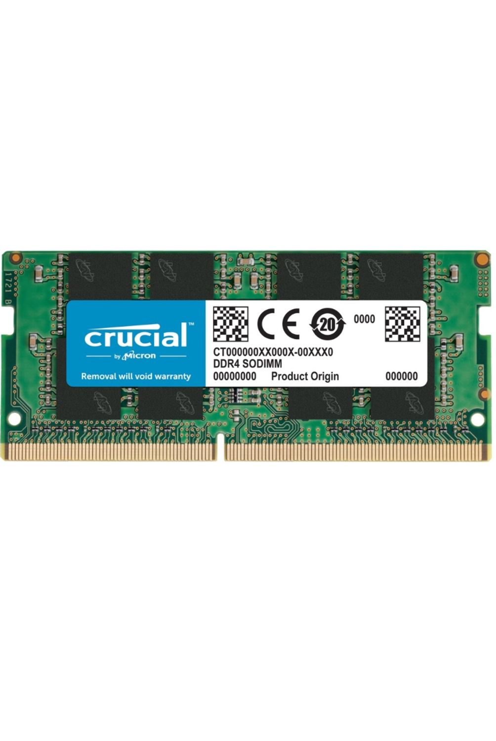 CRUCIAL SODIMM 8 GB - DDR4 3200 MHZ - Crucial (CT8G4SFRA32A