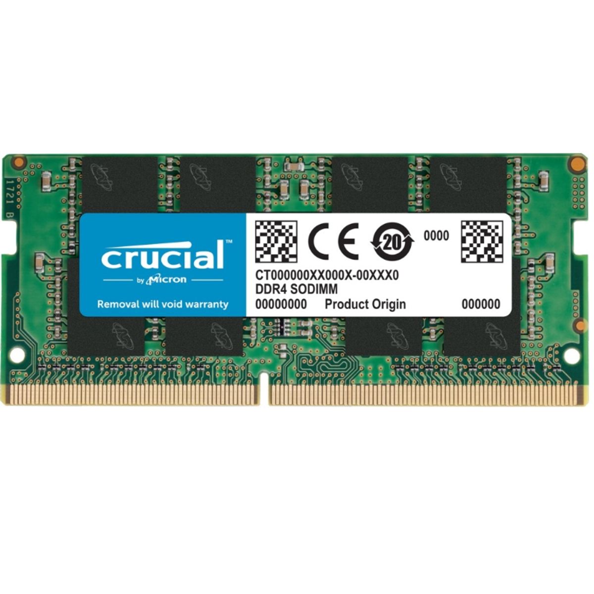 CRUCIAL - SODIMM 8 GB - DDR4 3200 MHZ - Crucial (CT8G4SFRA32A).