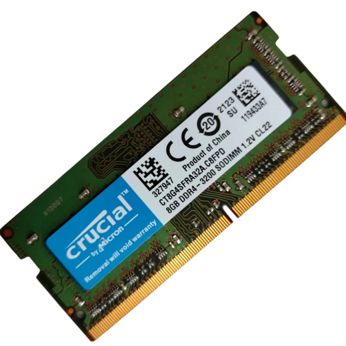 CRUCIAL - SODIMM 8 GB - DDR4 3200 MHZ - Crucial (CT8G4SFRA32A).