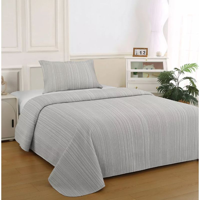 ILLUSIONS - Quilt Bruselas Illusions Single (apto 1 Pl Y 1.5 Pl)  Beige