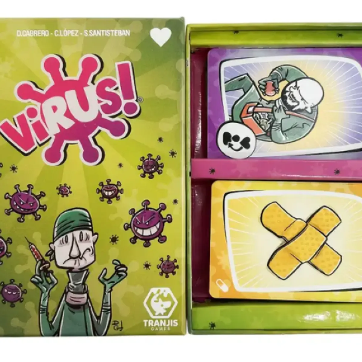 TRANJIS GAMES - Tranjis Games Virus Juego De Cartas Mas Contagioso