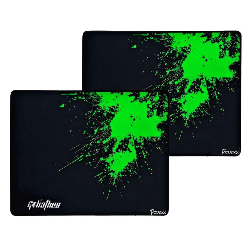 GEN - 2X Pack Mousepad Xl Antideslizante Gamer Pro Gaming Rapido