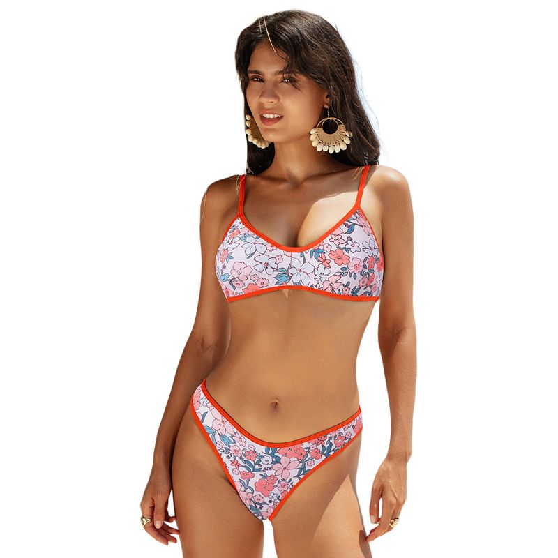 BLWOENS - Bikini Mujer - Naranja