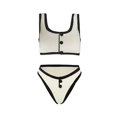 BLWOENS - Traje de baño Mujer - Blanco