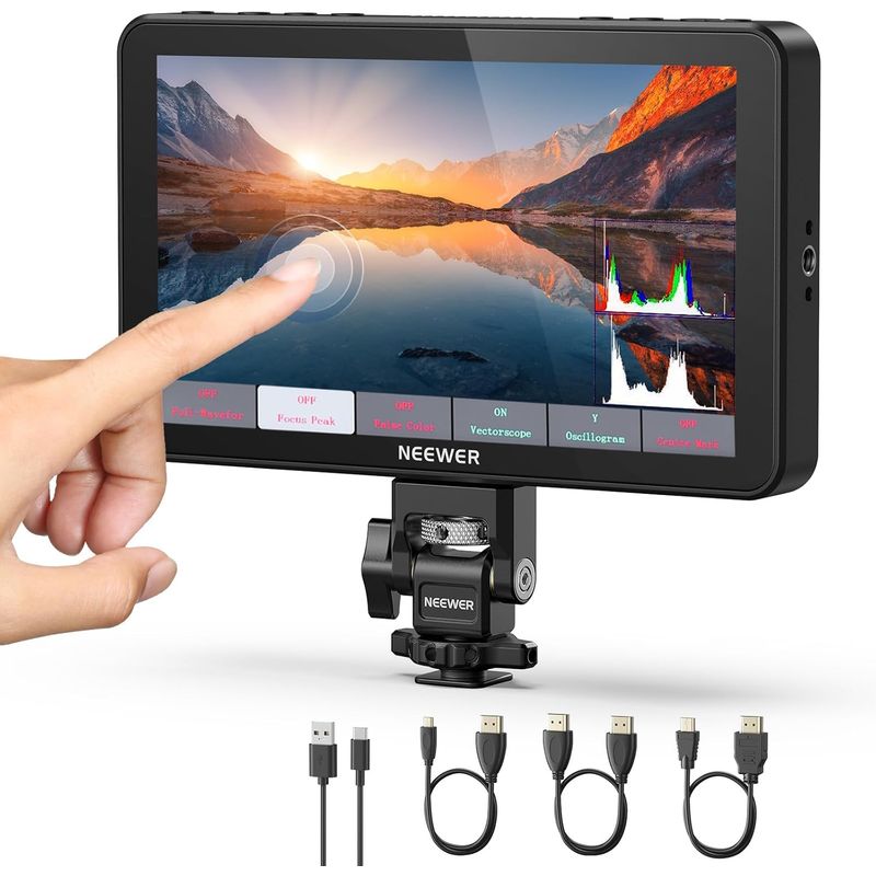NEEWER - Monitor de Campo Neewer F700 7 IPS 4K con LUT 3D