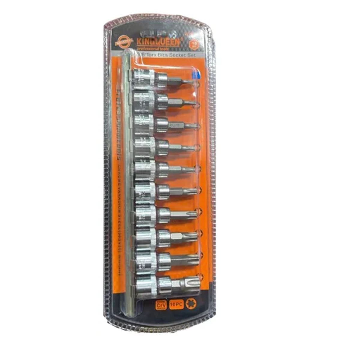 GENERICO - Dados Punta Torx 3/8 Set 10 Piezas