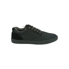 HERIEL - Zapatilla Negra Textil Hombre