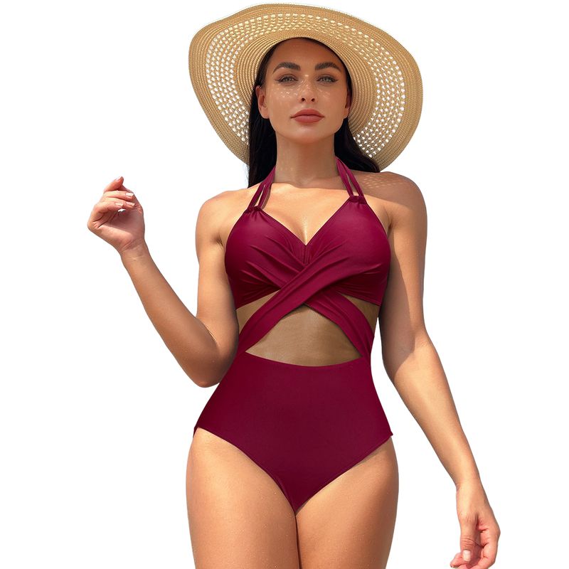BLWOENS - Traje de baño Mujer - Rojo