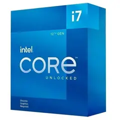 INTEL - CPU - Socket LGA 1700 - Core i7-12700KF - 3.6GHZ - 8 Core