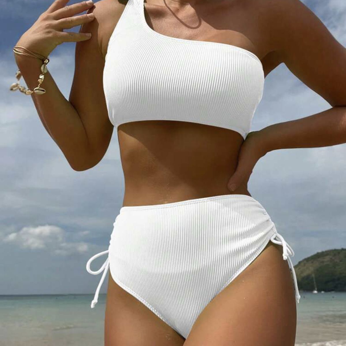 BLWOENS - Bikini Mujer - Blanco