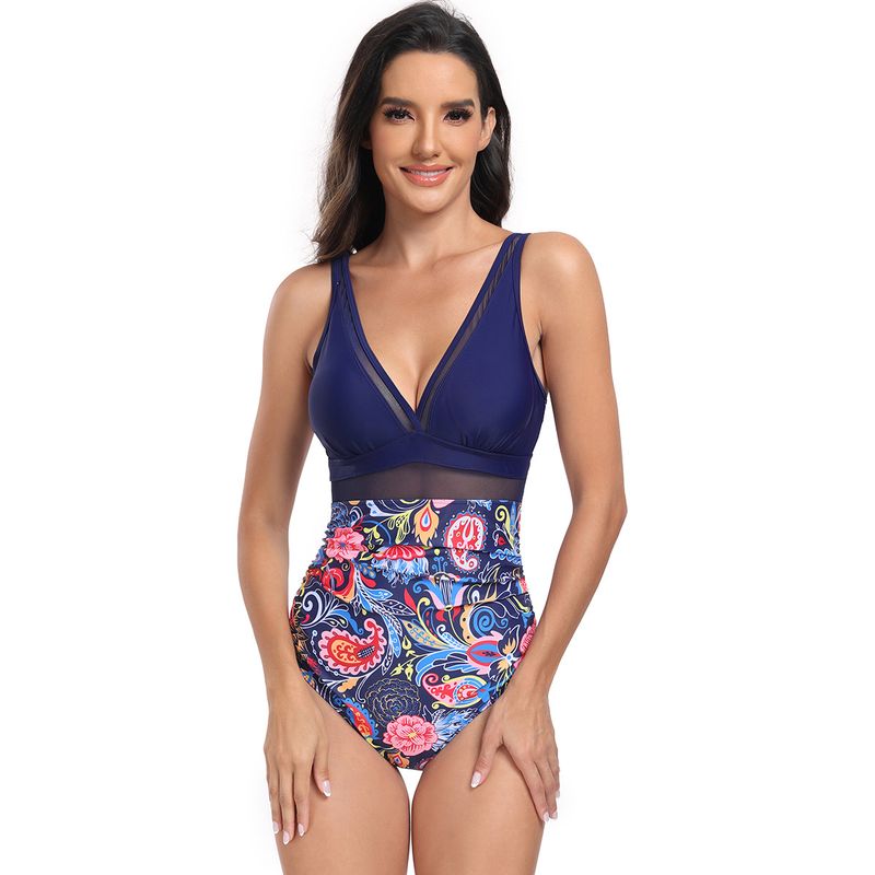 BLWOENS - Traje de baño Mujer - Azul