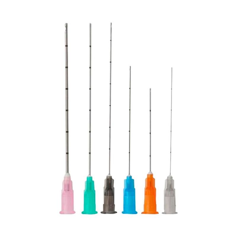 GENERICO - Pack 10 Canulas 22G X 50mm  Turquesa