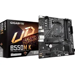 GIGABYTE - MB sAM4 AMD - B550M K - 4x DDR4 - Micro ATX