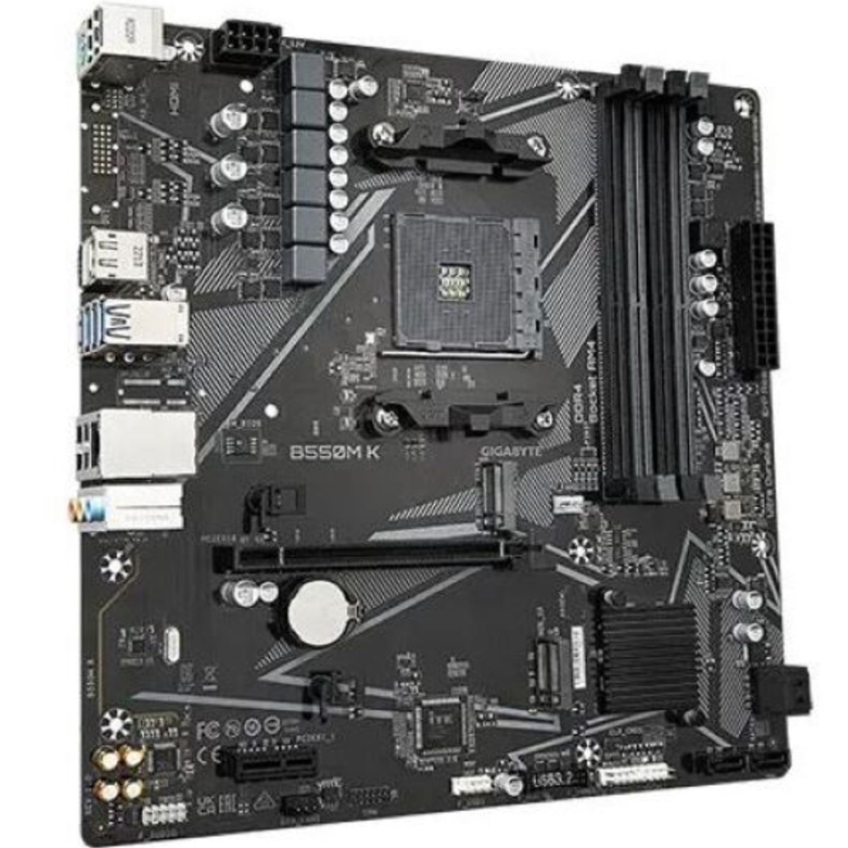GIGABYTE - MB sAM4 AMD - GIGABYTE B550M K - 4x DDR4 - Micro ATX
