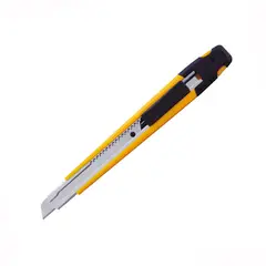 OLFA - Cuchillo 9 mm. con Seguro Automático y Clip.