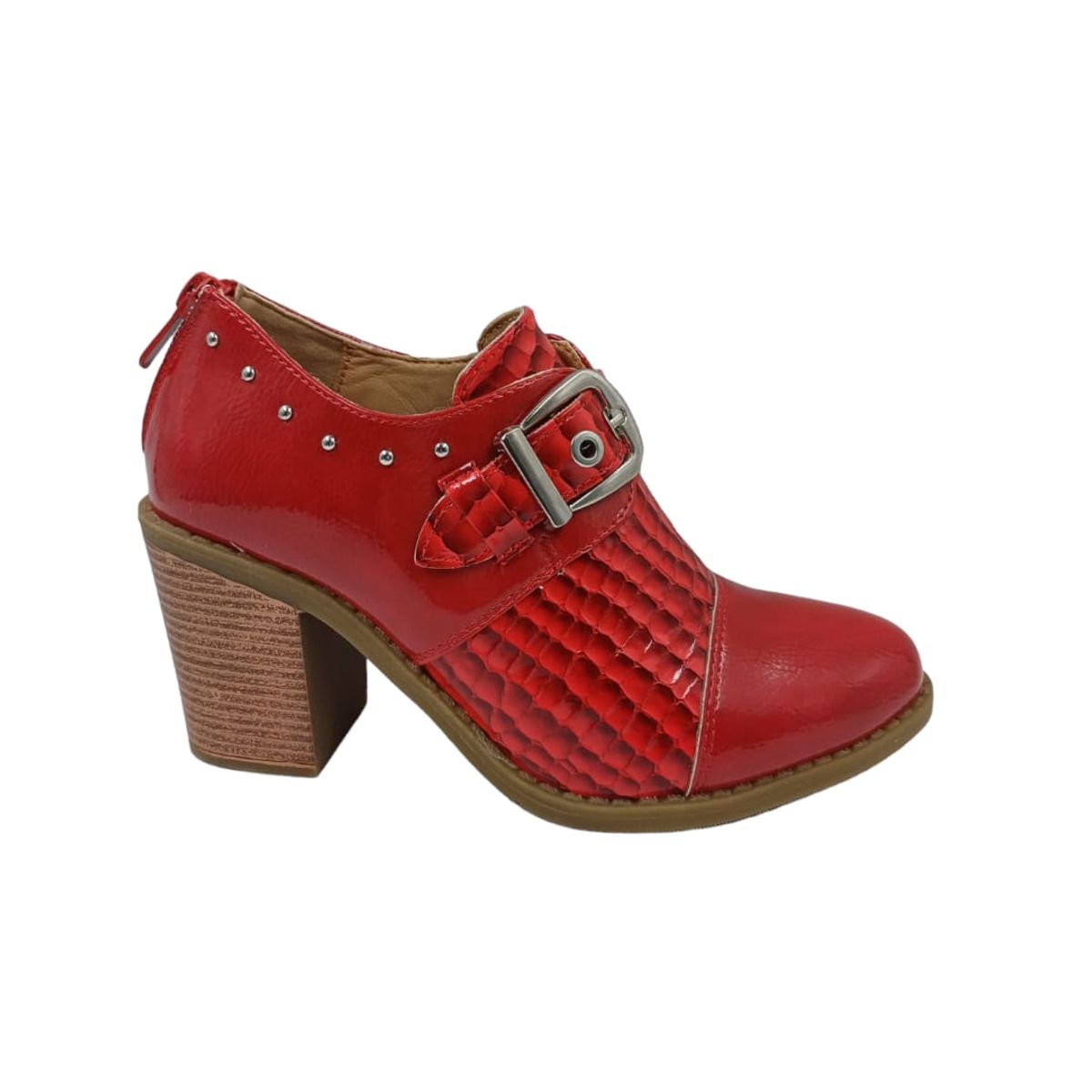 HERIEL - Botín Rojo Taco Mujer