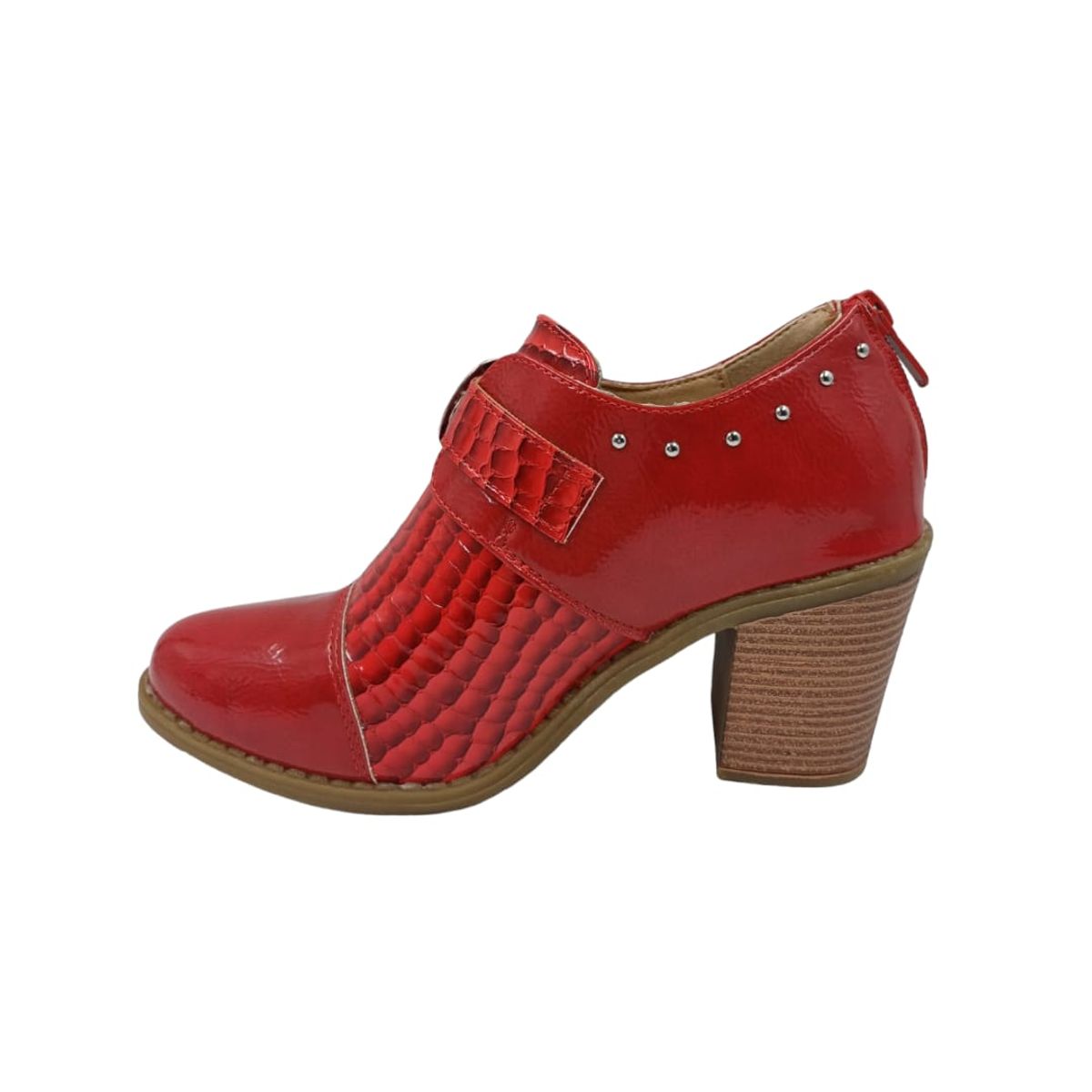 HERIEL - Botín Rojo Taco Mujer